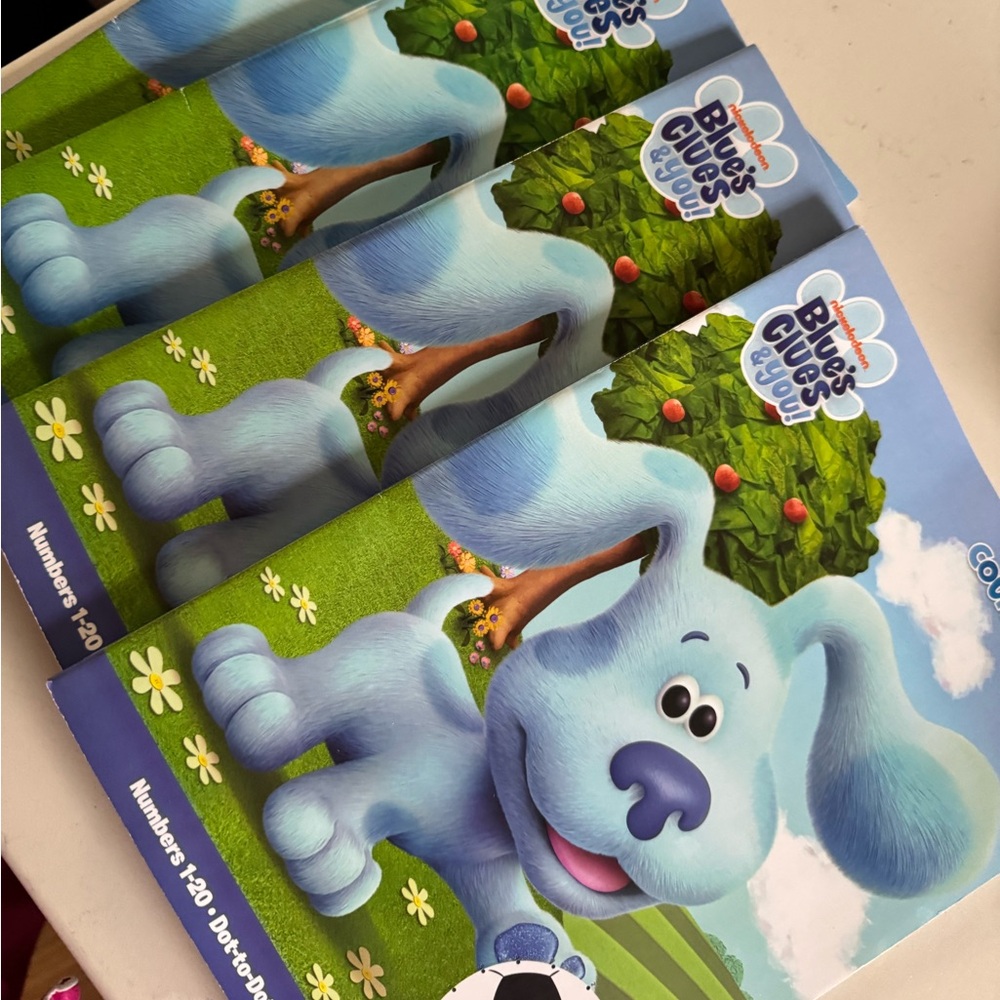 Blue's Clues Coloring book - 4 pack
